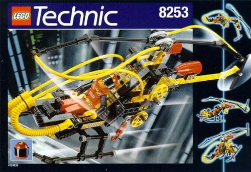 Fire Helicopter LEGO set (#8253-1, 1999)
