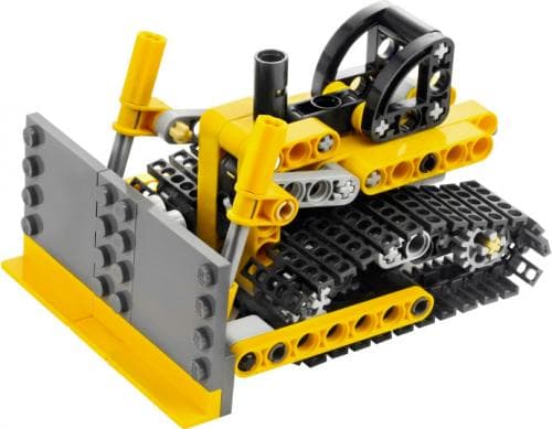 Mini Bulldozer LEGO set (#8259-1, 2009)