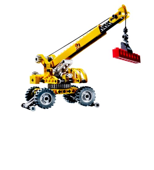 Rough Terrain Crane LEGO set (#8270-1, 2007)