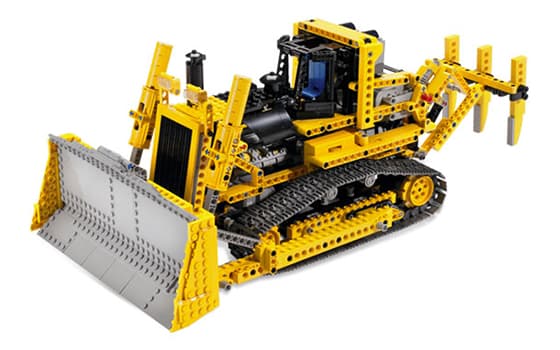 Motorized Bulldozer LEGO set (#8275-1)
