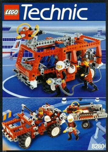Fire Engine / Fire Response Unit LEGO set (#8280-1)