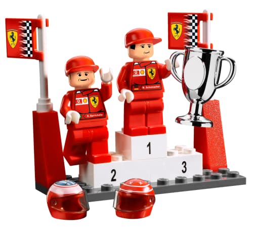 M. Schumacher and R. Barrichello LEGO set (#8389-1)