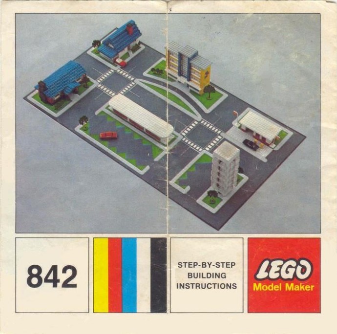 Town Plan LEGO set (#842-2)