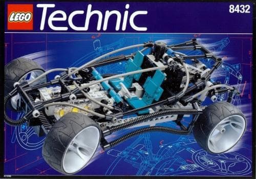 Supersonic Car LEGO set (#8432-1)