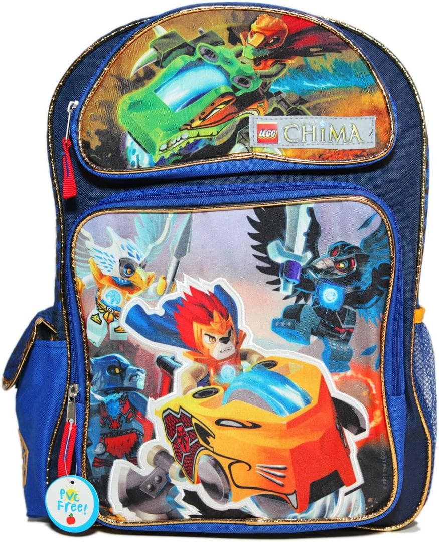 Legends of Chima Backpack LEGO Bags, Totes, & Luggage set (#843340077352-1, 2013)