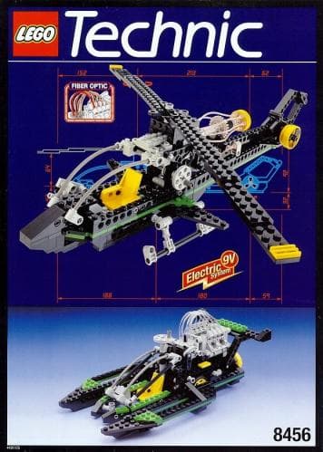 Fiber Optic Multi Set / Multi Racer Set (with Fibre Optics) LEGO set (#8456-1)