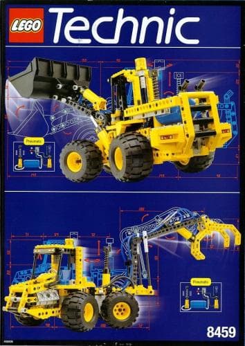 Pneumatic Front-End Loader LEGO set (#8459-1)