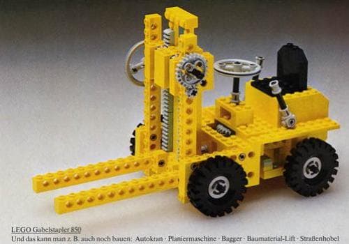 Fork Lift Truck LEGO set (#850-1)