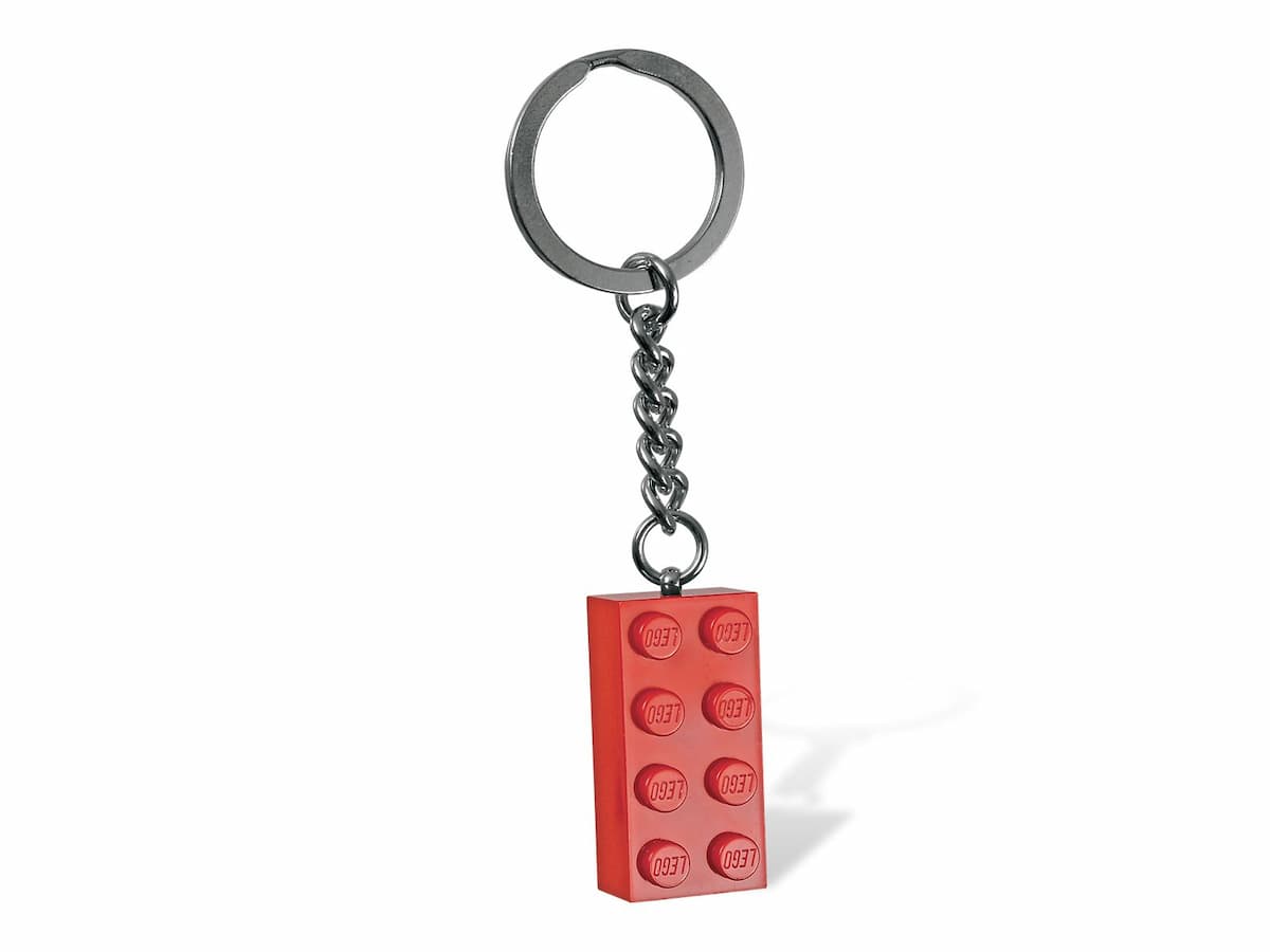 Red Brick Key Chain LEGO set (#850154-1)