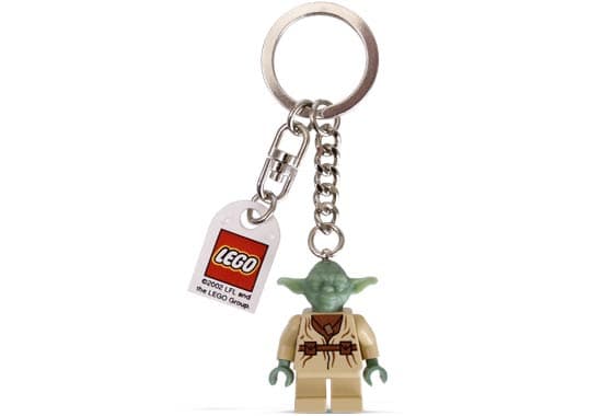Yoda Key Chain LEGO Key Chain set (#850354-1, 2005)