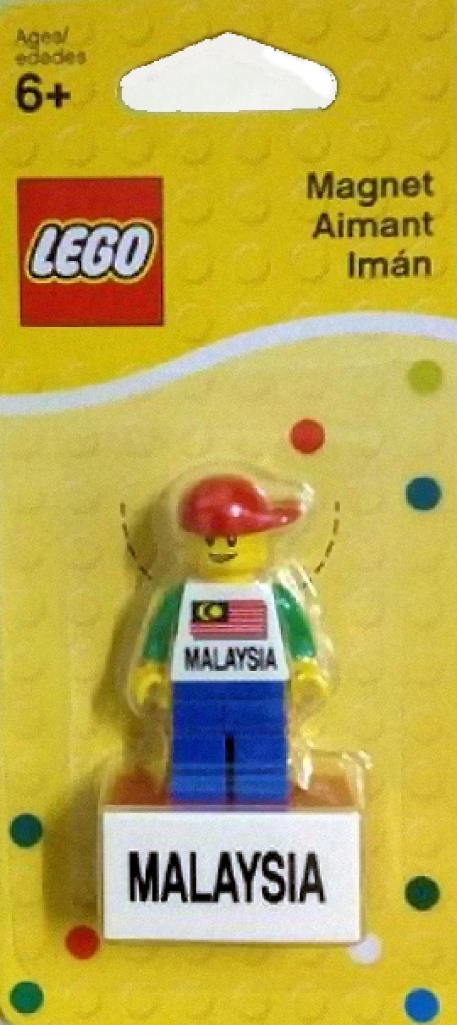Malaysia Minifigure Magnet LEGO set (#850513-1)