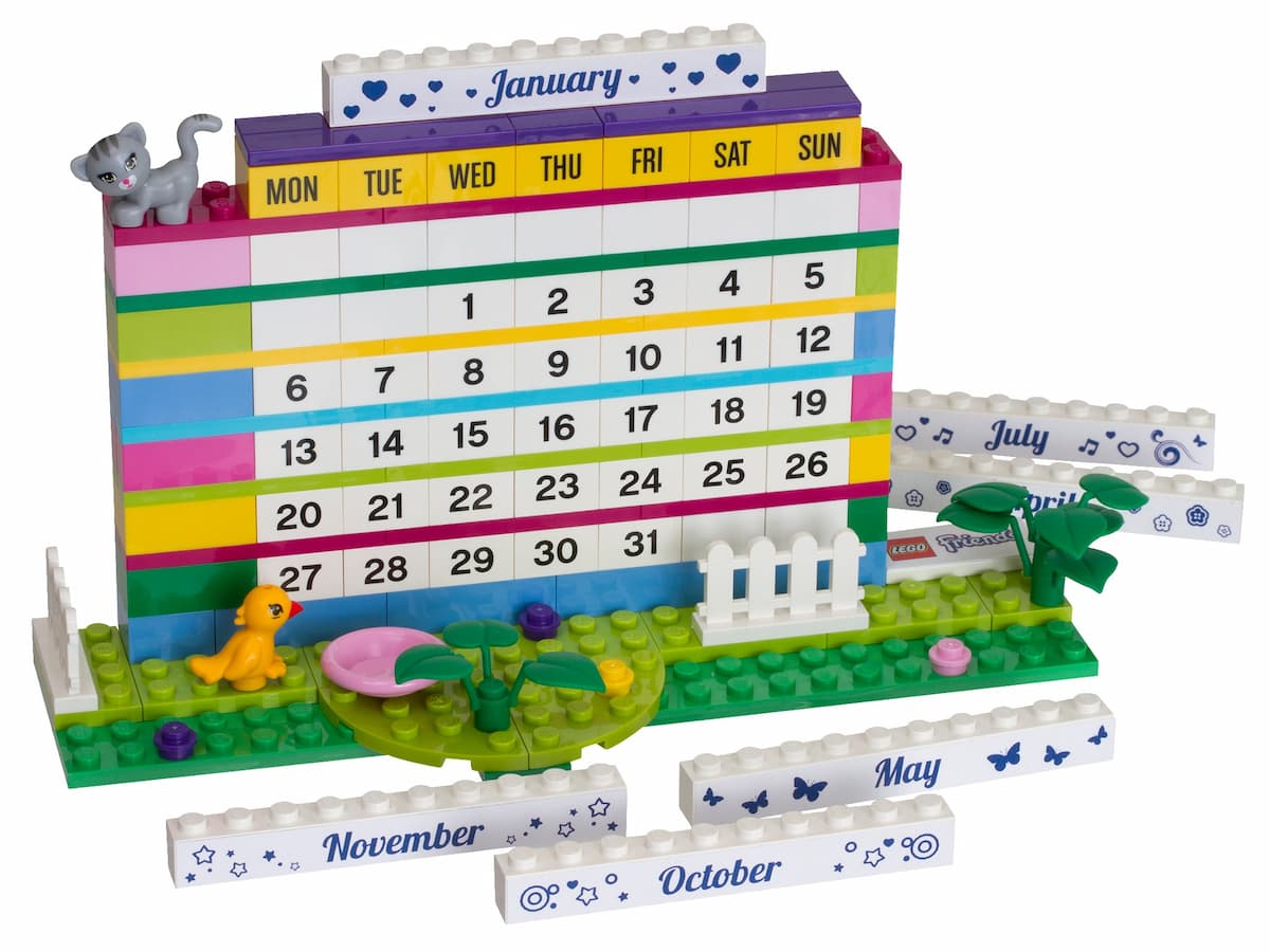 Friends Brick Calendar LEGO set (#850581-1, 2013)