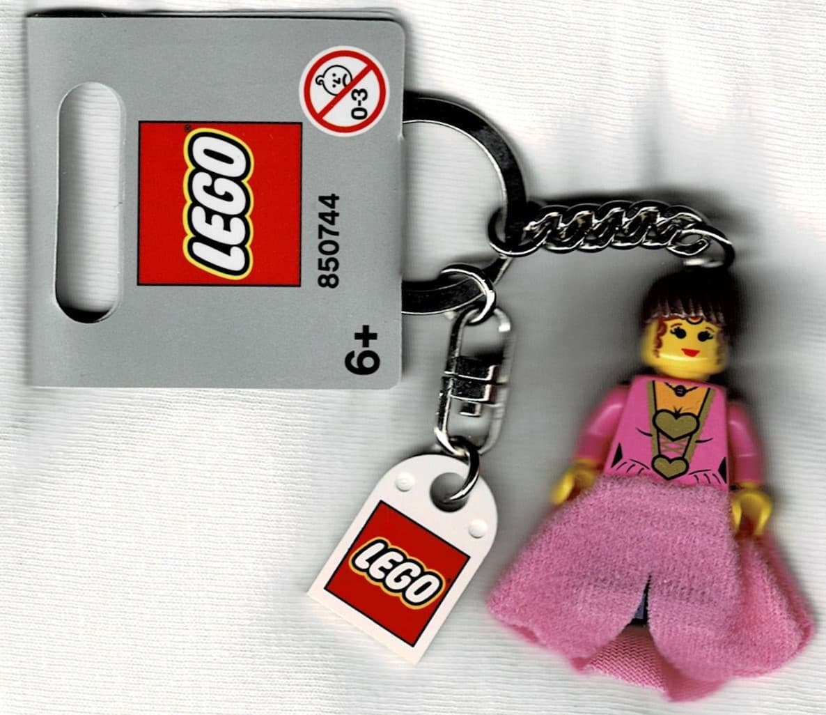 Princess Key Chain LEGO Key Chain set (#850744-1, 2004)