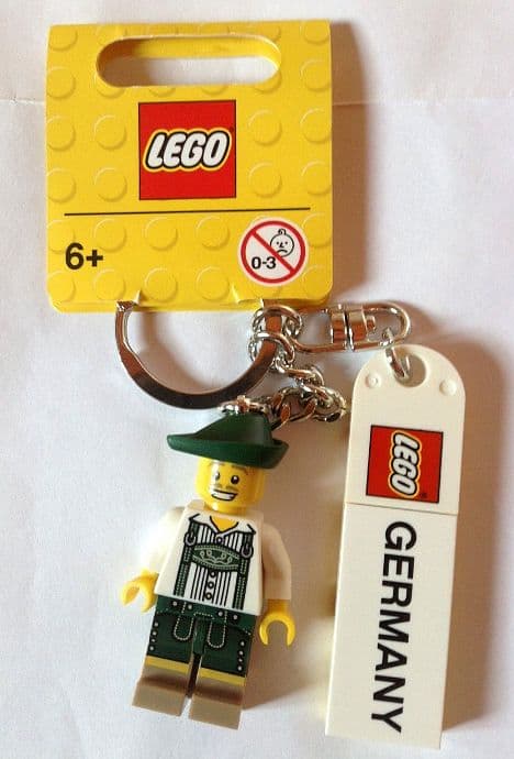 Germany Key Chain LEGO Key Chain set (#850761-1, 2013)