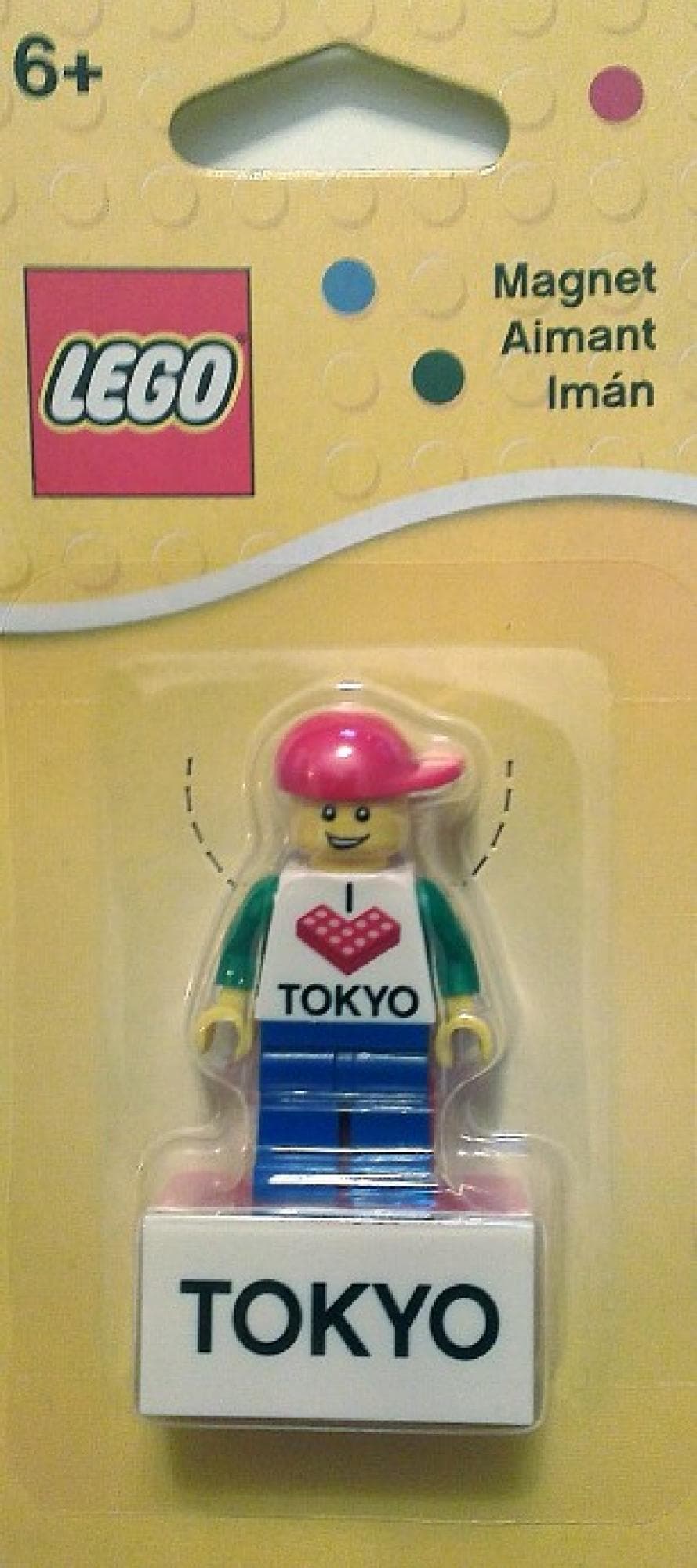 I [Heart] Tokyo Magnet [Male] LEGO set (#850802-1)