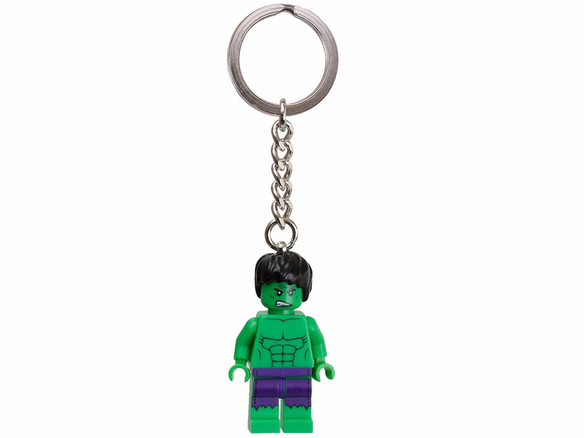 The Hulk Key Chain LEGO Key Chain set (#850814-1, 2013)