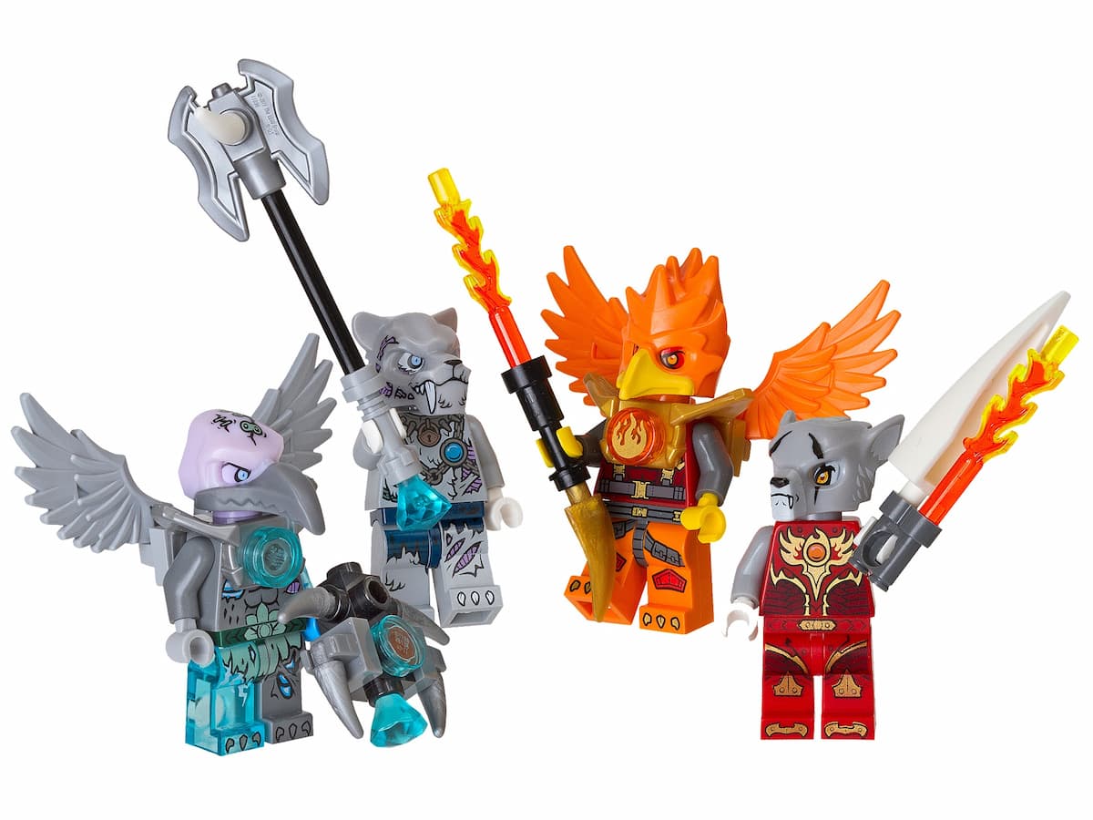 Fire and Ice Minifigure Accessory Set LEGO Legends of Chima set (#850913-1, 2014)