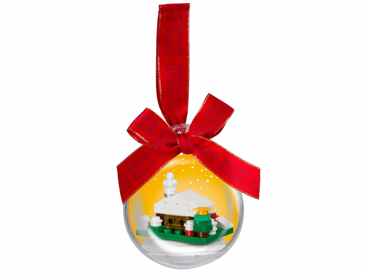 Christmas Snow Hut Ornament LEGO set (#850949-1)