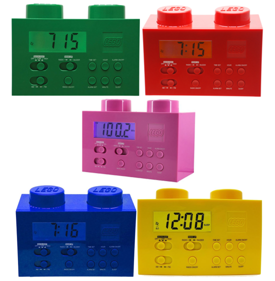 Alarm Clock Radio LEGO set (#851244008808-1)