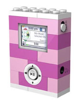 2GB MP3 Player (Pink) LEGO set (#851244008976-1)