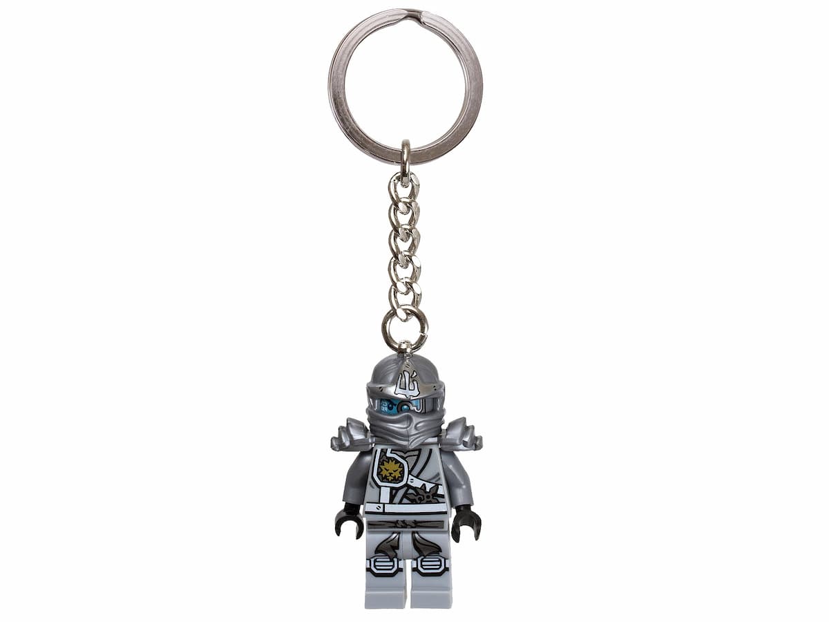 Titanium Ninja Zane Key Chain LEGO Key Chain set (#851352-1, 2015)