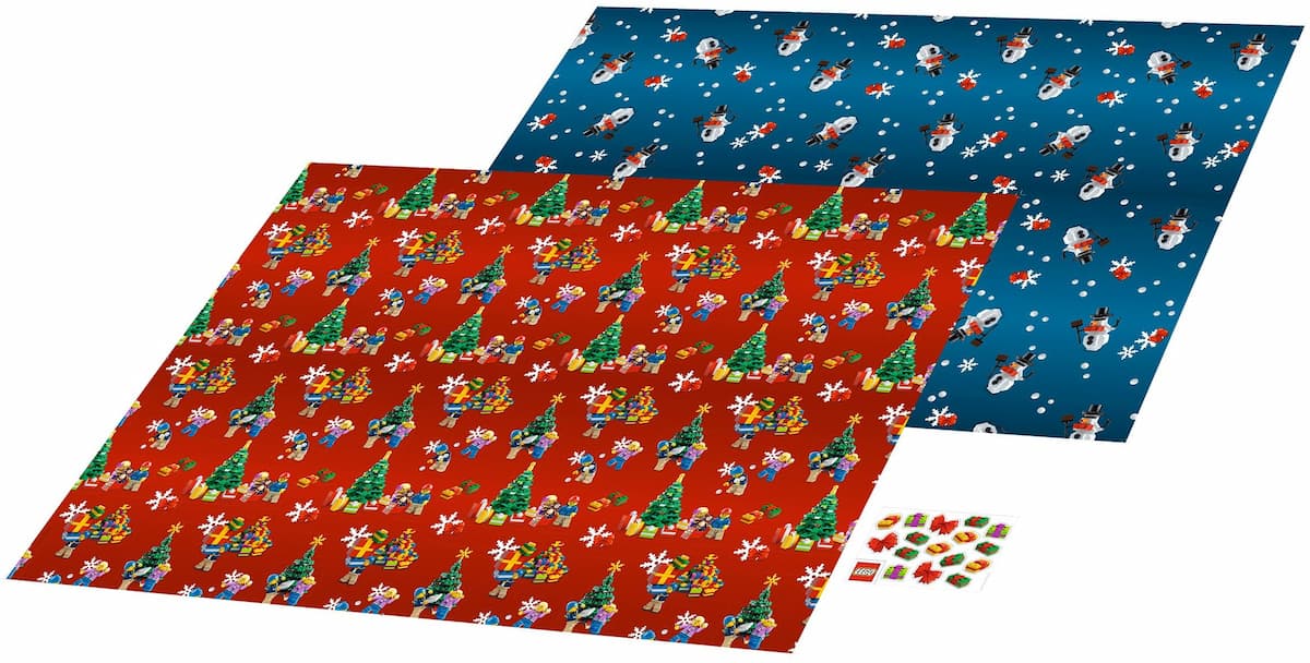 Holiday Wrapping Paper LEGO set (#851407-1)