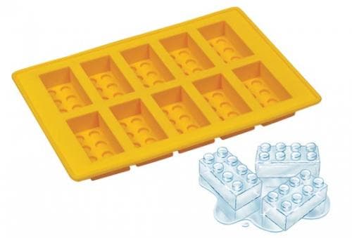 Ice Cube Tray (Yellow) LEGO Houseware set (#851502-1, 2007)