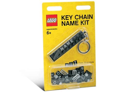 Key Chain Name Kit LEGO set (#851627-1)