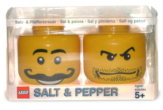 Salt and Pepper Shaker Set LEGO Houseware set (#851749-1, 2006)