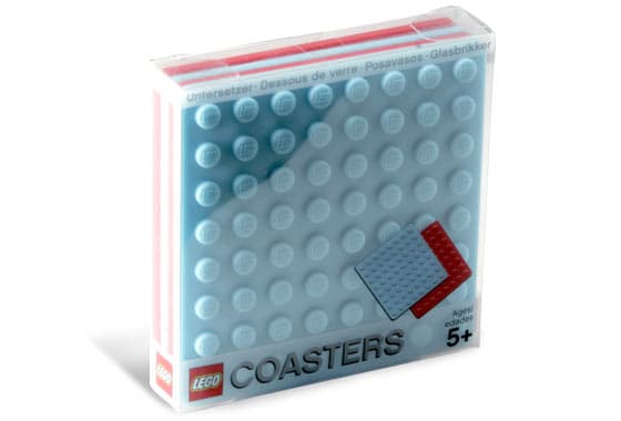 Coaster Set LEGO Houseware set (#851846-1, 2006)