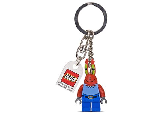 Mr. Krabs Key Chain LEGO Key Chain set (#851853-1, 2007)