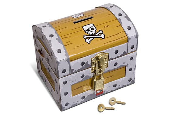 Treasure Chest Coin Bank LEGO Gear set (#851936-1, 2007)