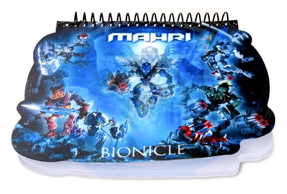 Bionicle Notebook LEGO Stationery and Office Supplies set (#851976-1, 2007)