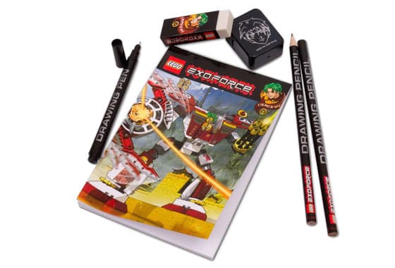 Manga Tutorial Set LEGO Stationery and Office Supplies set (#851994-1, 2007)