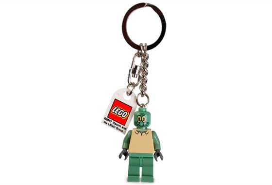 Squidward Key Chain LEGO Key Chain set (#852021-1, 2007)