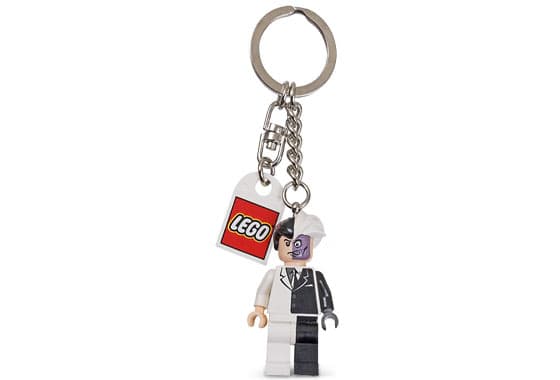 Two-Face Key Chain LEGO Key Chain set (#852080-1, 2007)
