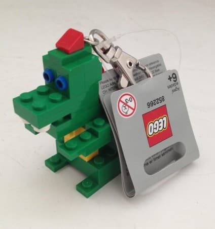 Ollie the Dragon Key Chain LEGO Key Chain set (#852266-1, 2008)