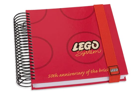 LEGO Classic Logo Notebook LEGO Stationery and Office Supplies set (#852335-1, 2008)