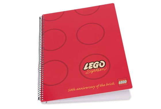 Writing Pad LEGO Stationery and Office Supplies set (#852395-1, 2008)