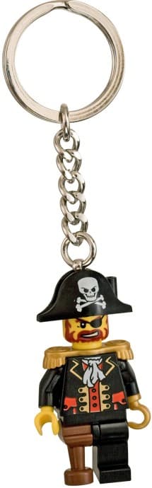 Pirate Captain Key Chain LEGO Key Chain set (#852544-1, 2009)