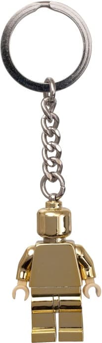 Gold Minifigure Key Chain LEGO Key Chain set (#852688-1, 2009)