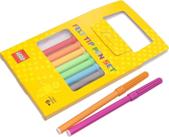 Felt Tip Pen Set LEGO Stationery and Office Supplies set (#852733-1, 2009)