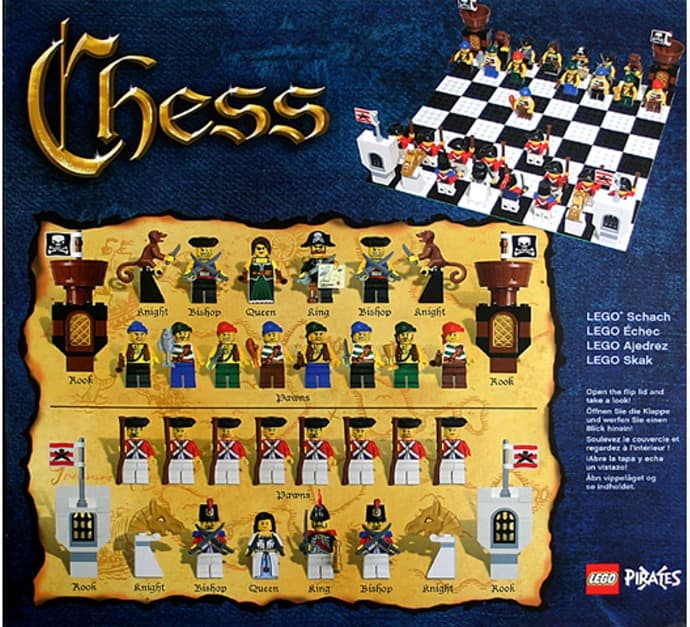 Pirates Chess LEGO set (#852751-1)