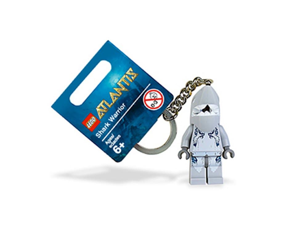 Shark Warrior Key Chain LEGO Key Chain set (#852774-1, 2010)