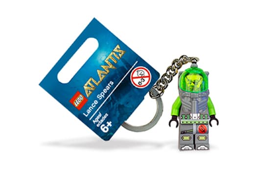 Lance Spears Key Chain LEGO Key Chain set (#852776-1, 2010)
