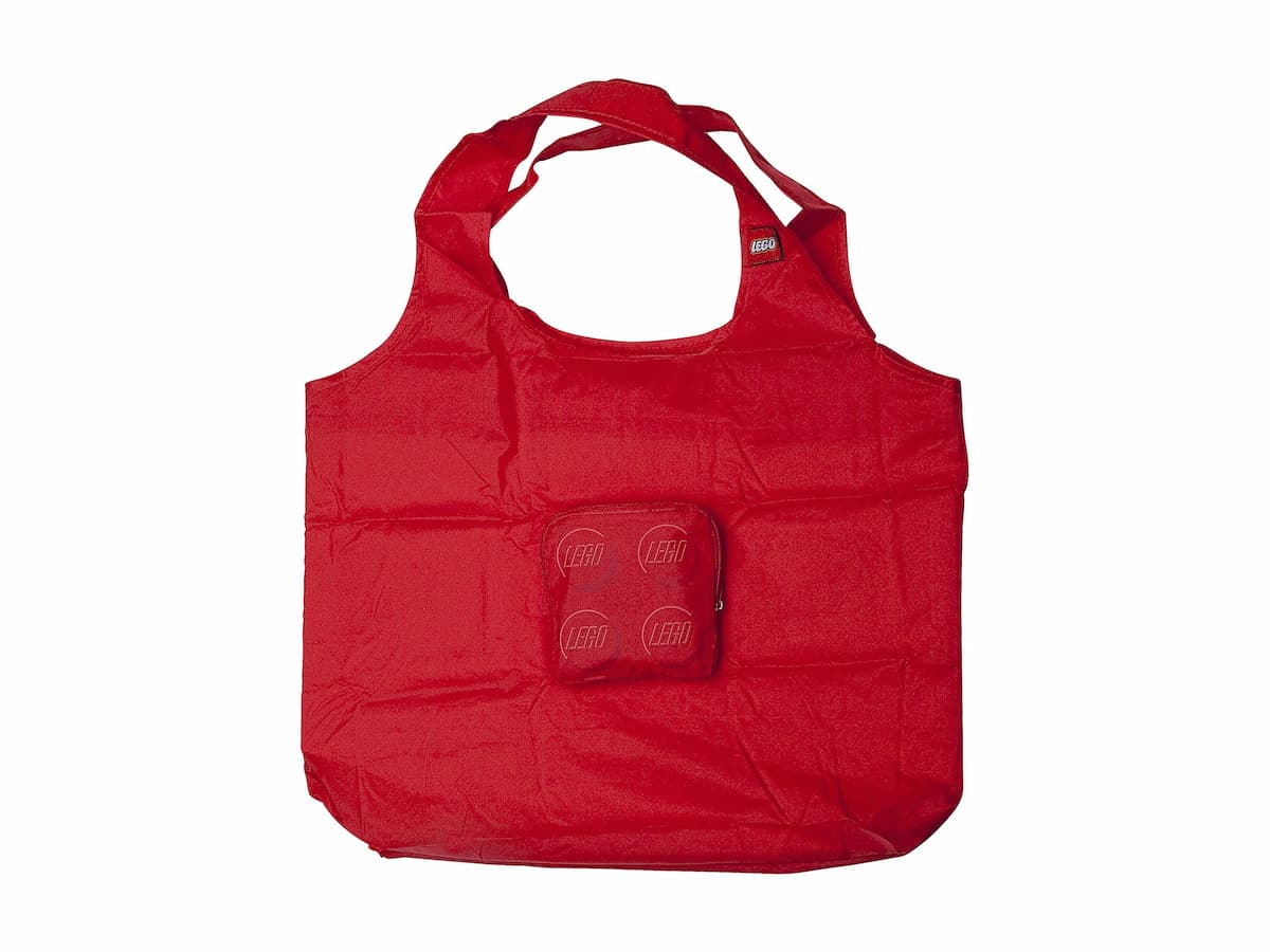 Foldable Shopping Bag (Red) LEGO Bags, Totes, & Luggage set (#852858-1, 2010)