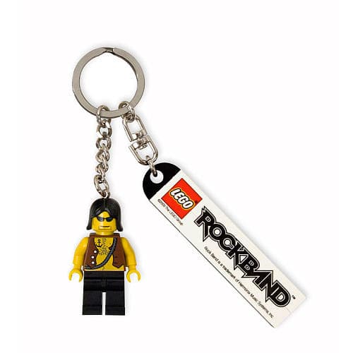 Rock Band Key Chain LEGO Key Chain set (#852889-1, 2010)