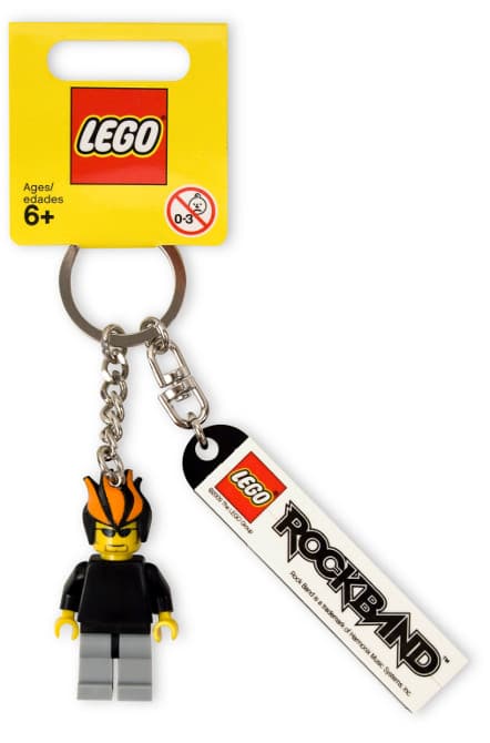 Rock Band Key Chain LEGO set (#852890-1)