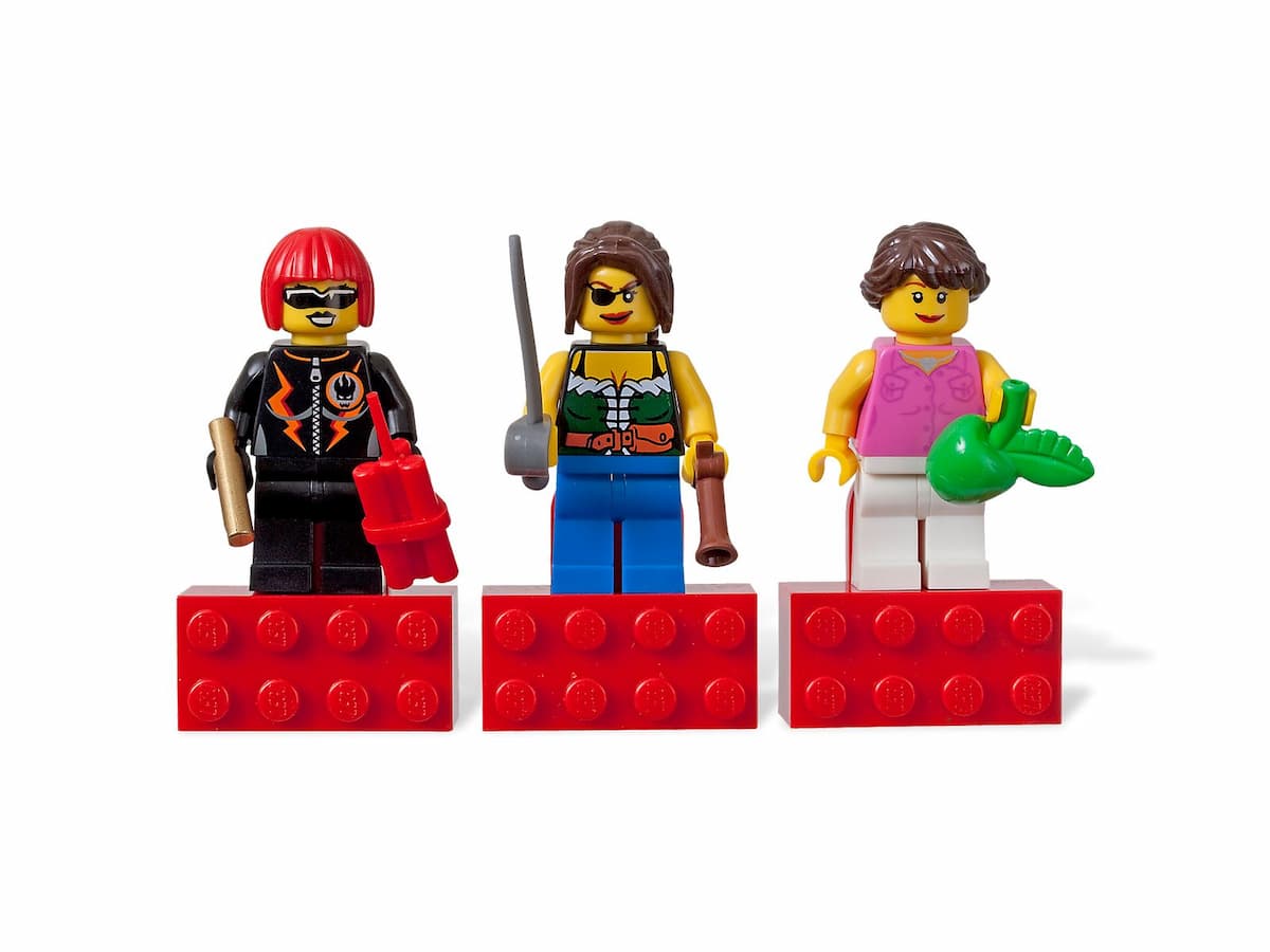 Female Minifigure Magnet Set LEGO set (#852948-1)