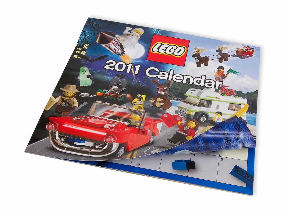 2011 Calendar LEGO Stationery and Office Supplies set (#852997-1, 2010)